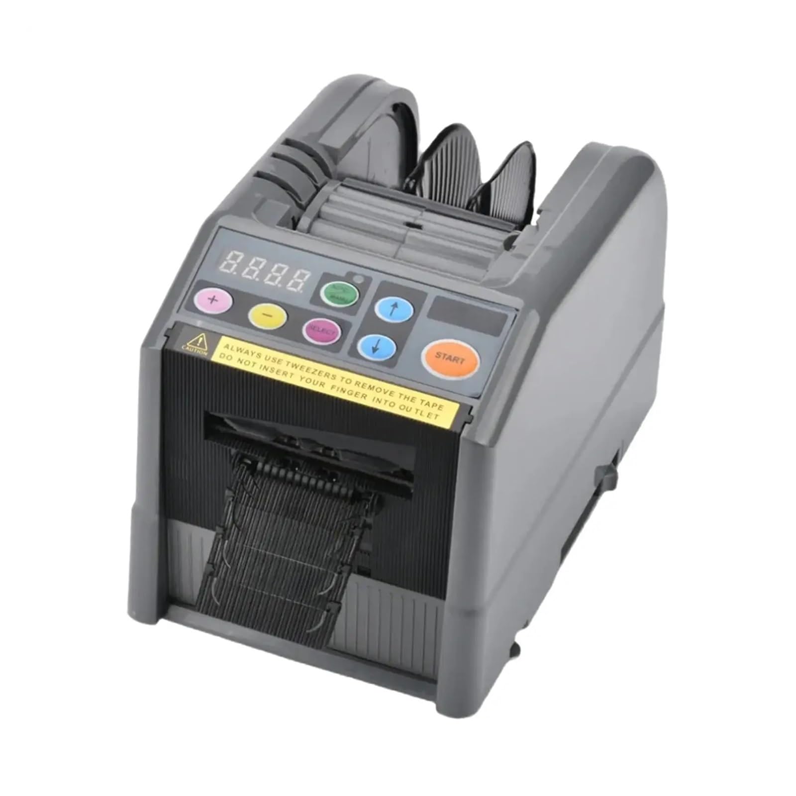 Dispensador eléctrico de cinta, cortadora automática de cinta para embalaje, adecuada para fibra, papel kraft, pegamento, papel de pared y cinta de doble cara
