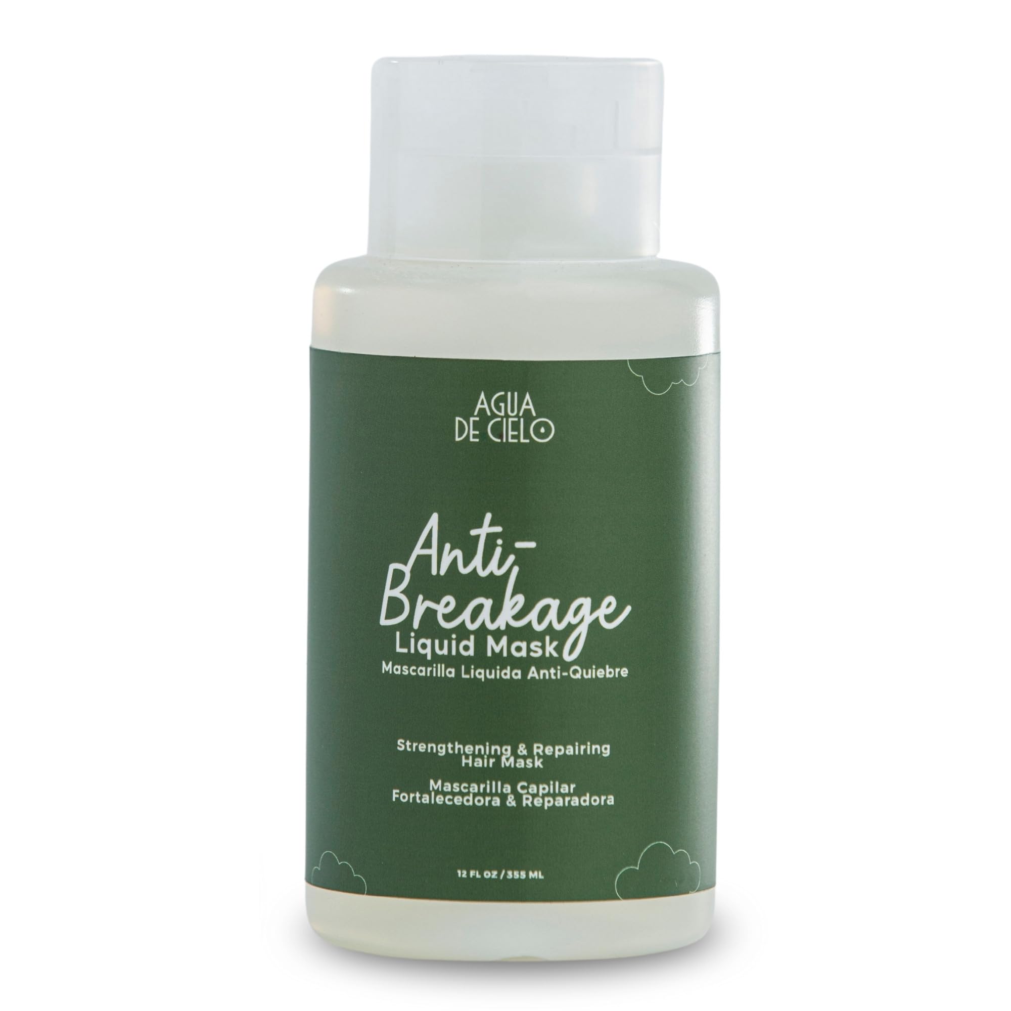 Agua de Cielo Anti Breakage Liquid Hair Mask for Breakage, 12 Oz