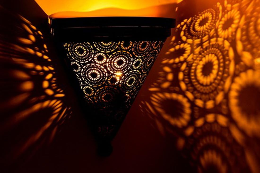 2er Set Orientalische Wandlampe Firas aus Metall gold antik 31 cm | Metall, Wandleuchte, Wanddeko