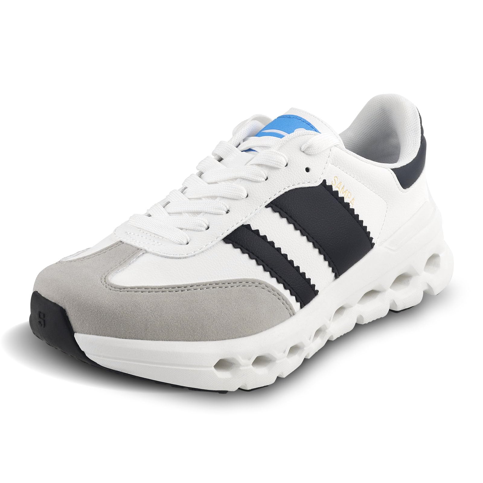 Sneakers for Women Men Non-Slip Work Shoes Casual Lace-Up Tennis Shoes Womens Fashion Sneakers - Lightweight Arch Support