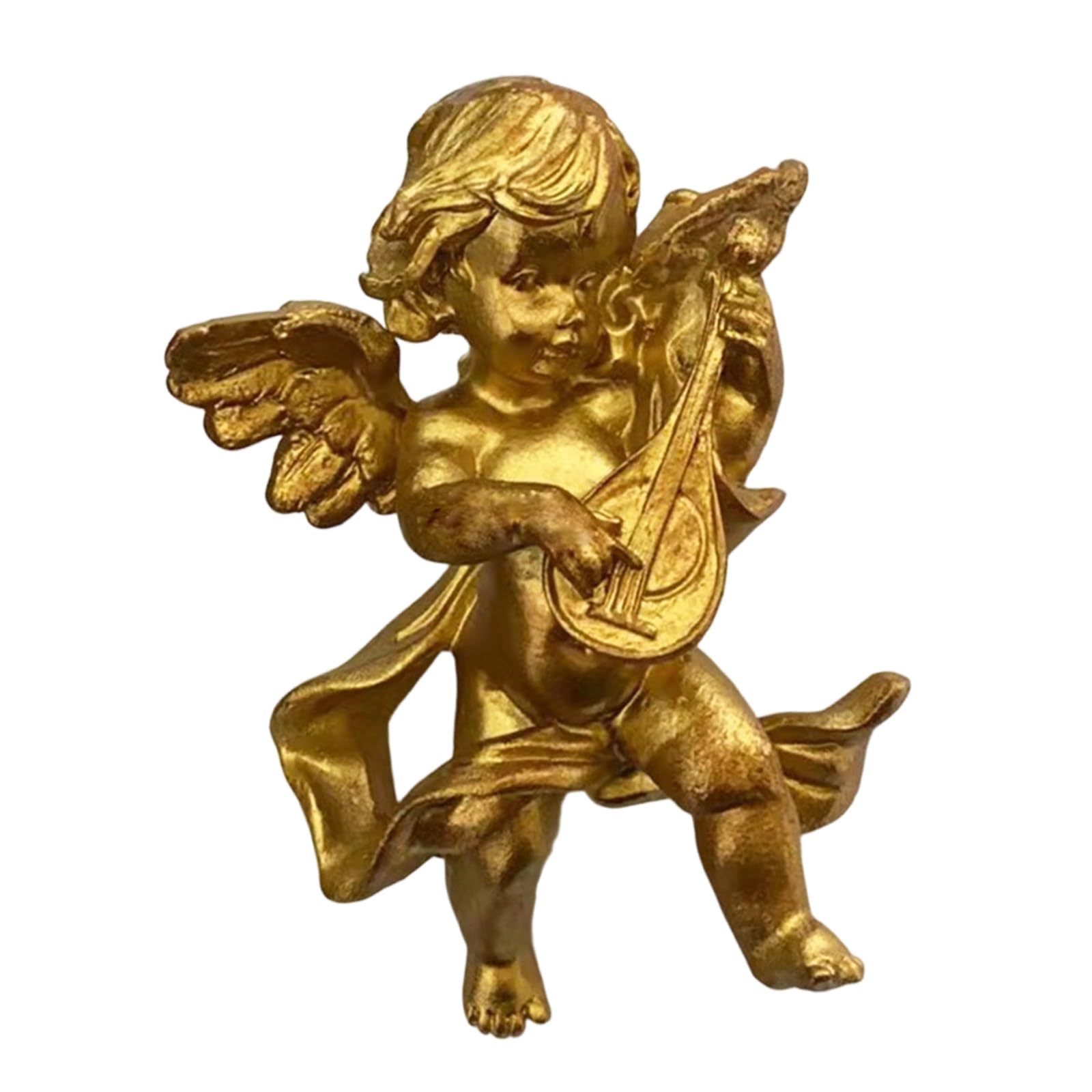 TFAOYS Old Troubled Rosin Wall Mounted Patron Sculpture Artisanal Home Deck for Sitting Room Bedroom Study Vintage Wall Patron Sculpture