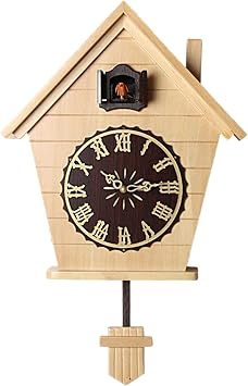Cuckoo Clocks for Wall,Cuckoo Clocks,Wall Clock,Home Decor Solid Wood Wall Clock Traditional Cuckoo Clock Wall Decor Clock Vintage Cuckoo Clocks Office Decor Gift