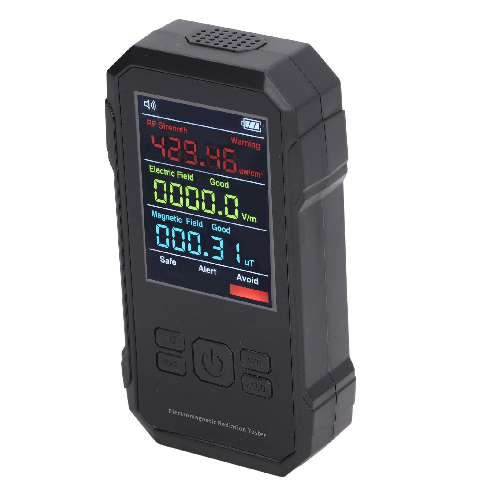 Pssopp Digital EMF Meter, Radiation Detector Sound Alert for Kitchen