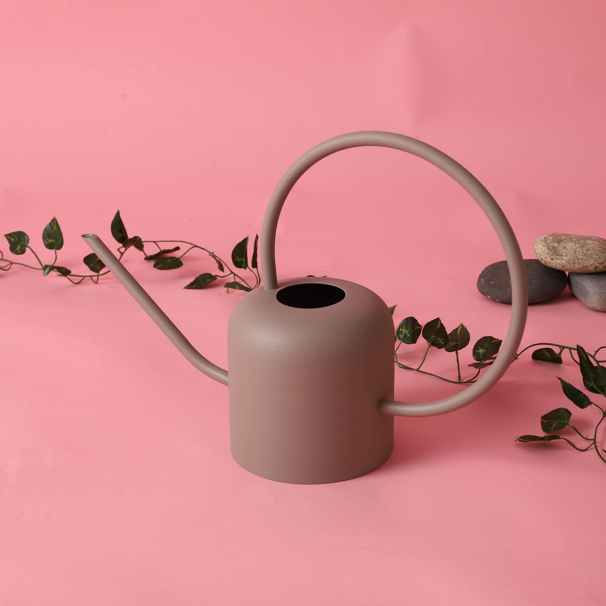 OPAXA LIVING - Textured Warm Top Stainless Steel Plant Watering Can Handcrafted, Garden Plant Watering 2L, (Pack of 1) (B0BB9TH6HJ) Amazon Price History, Amazon Price Tracker