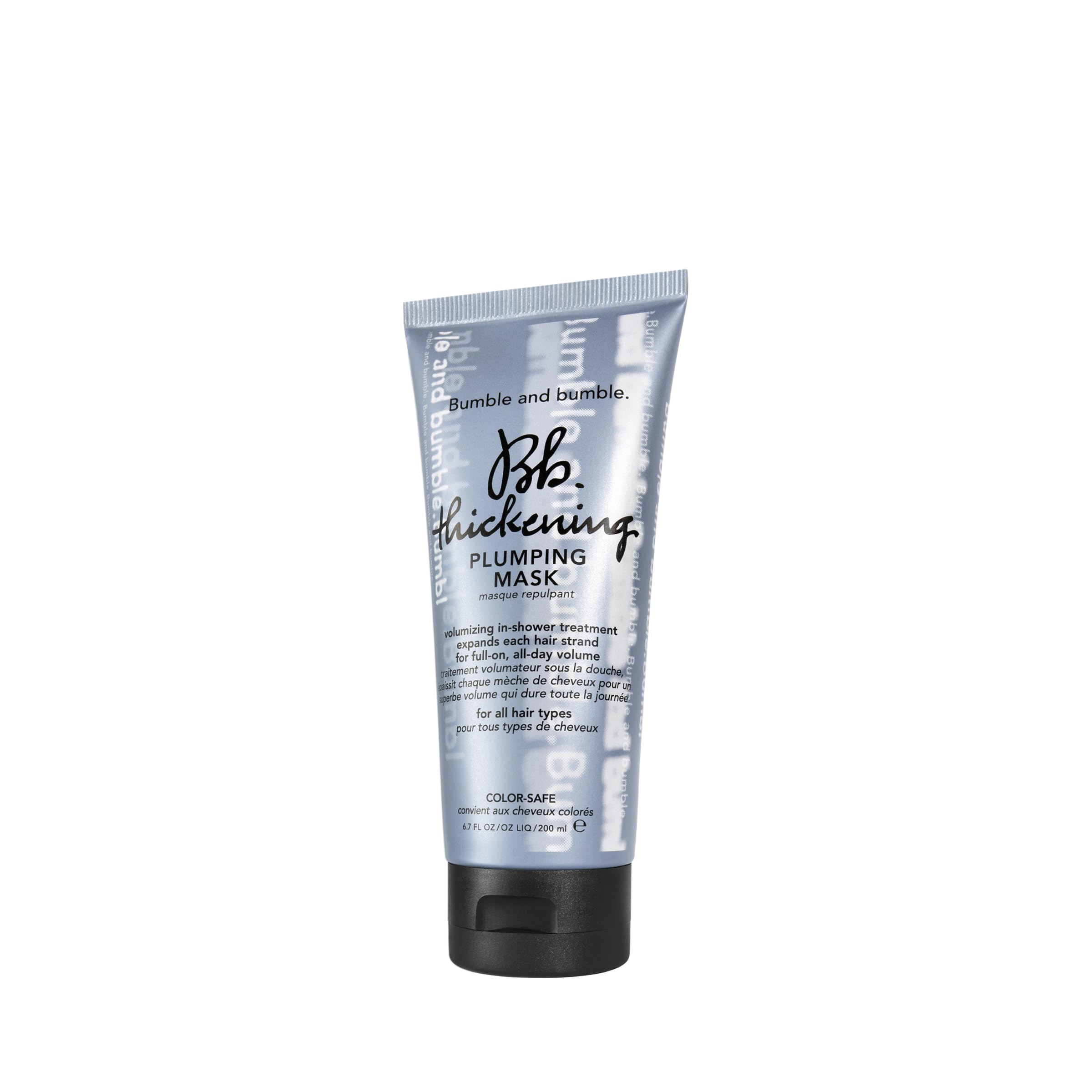 Thickening Plumping Hair Mask | Color Safe | Hydrating, Volumizing, Smoothing + Strengthening | Curly, Wavy, Straight