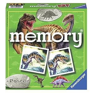 Ravensburger 220991 Memory Dinosaurier, 48+ mnd