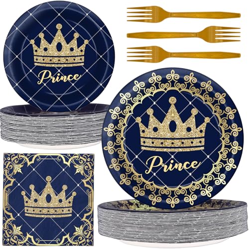 Prince Party Plates and Napkins