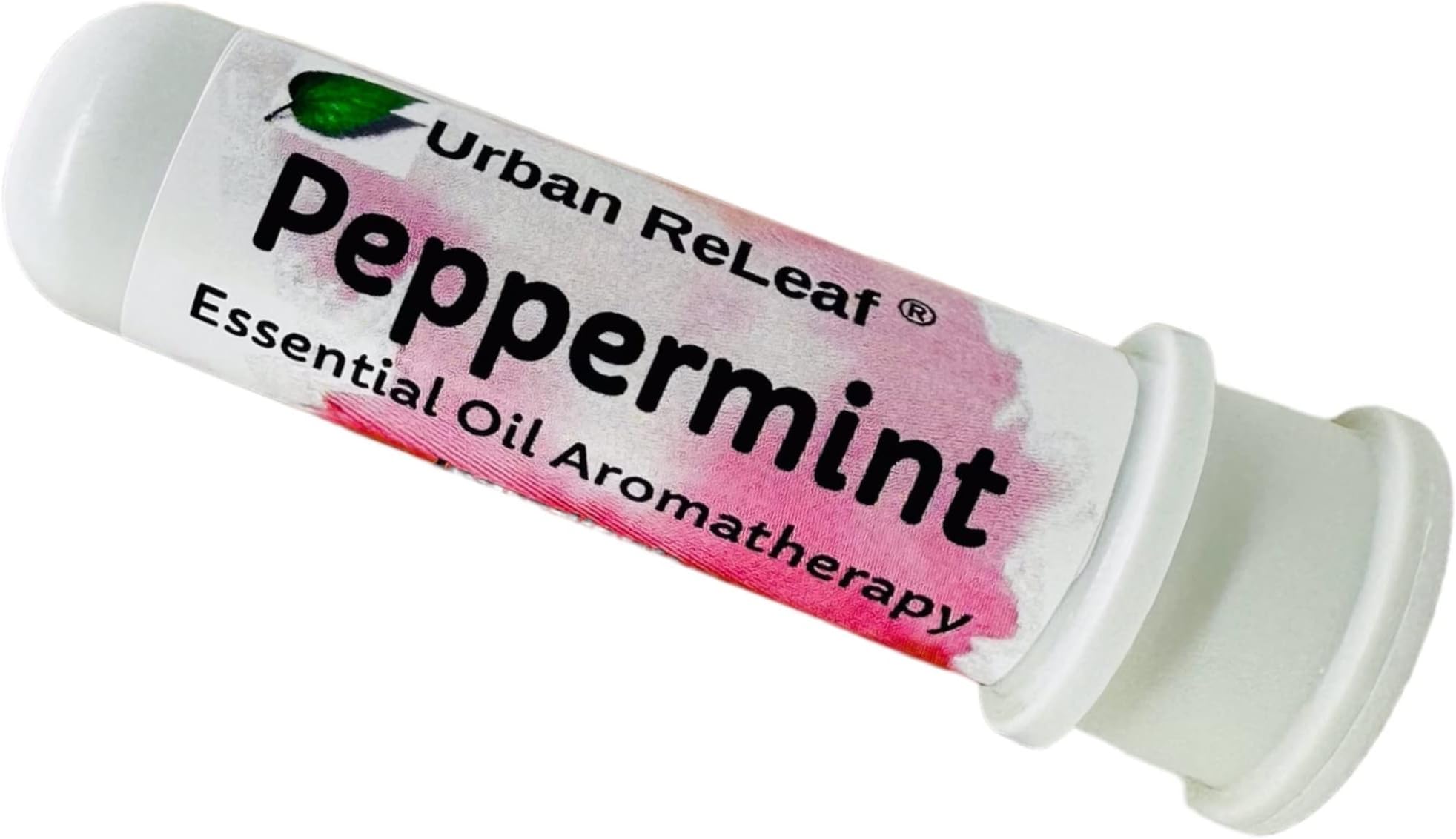 Peppermint Essential Oil Aromatherapy Nasal Inhaler โ Pure Undiluted Mint Oil, Easy Open Snap Top. Made in USA. Alcohol-Free. No Mess. Pocket Size.