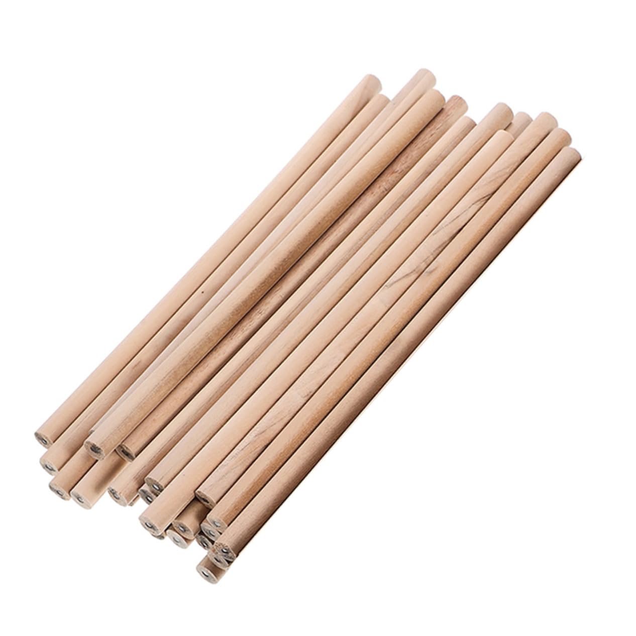 Amazon | VANZACK 生木製鉛筆 30本セット 三角軸 六角軸 鲜色保持 書道