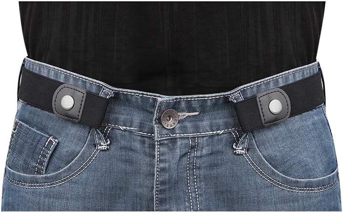 XZQTIVE No Buckle Invisible Elastic Stretch Belt for Men/Women Fits waist 24-50in Father Day Gift