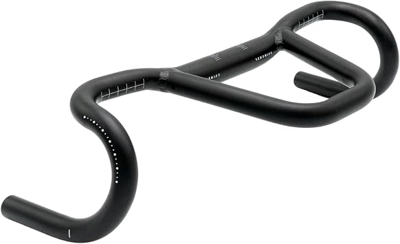 REDSHIFT Kitchen Sink Low Flare Handlebar With Loop, 47cm Width | Flared drop bar for gravel control;Generous width for maximum stability;Ergonomic comfort hand positions