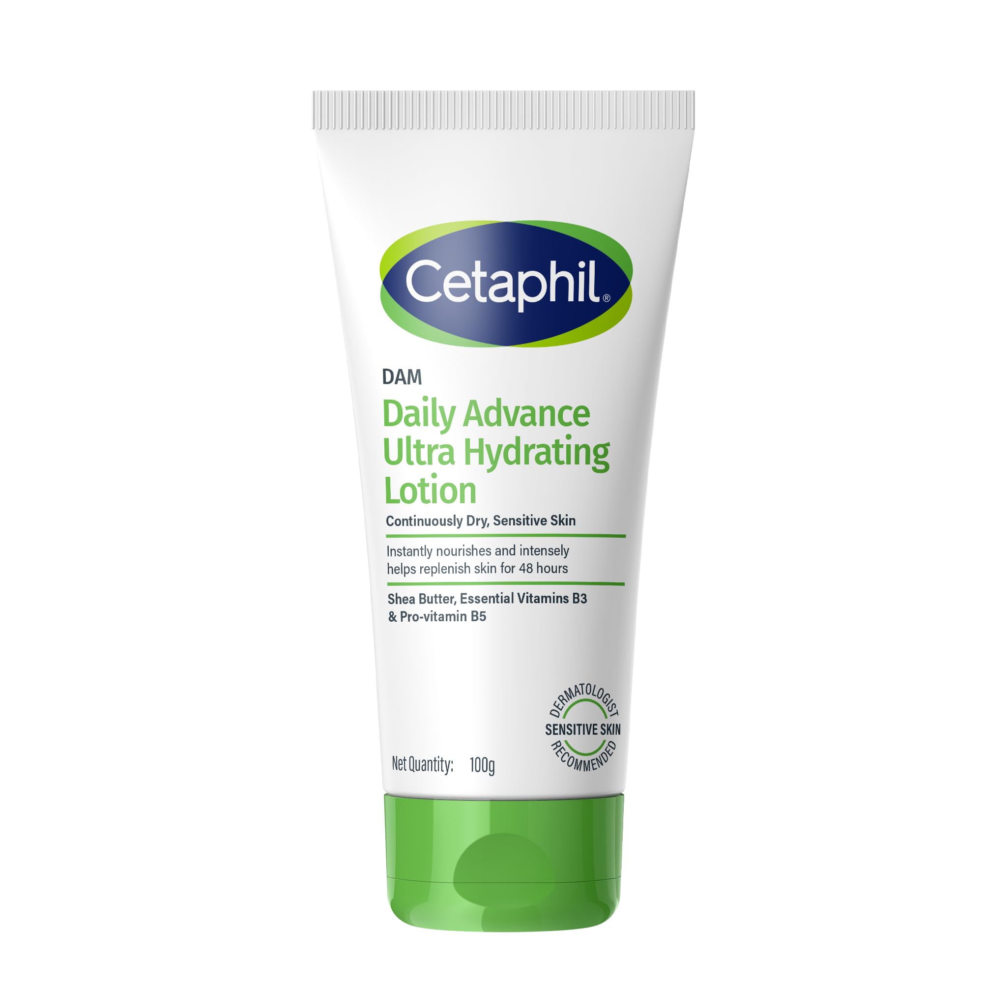 Cetaphil Daily Advance Ultra Hydrating Lotion For Dry/Sensitive Skin, Long Lasting Moisturizer For Face & Body, Multi, 100 G-picture-20