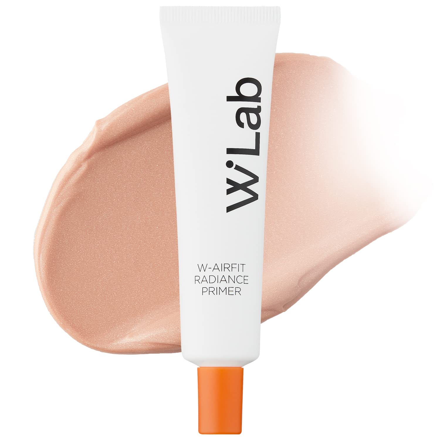 W.LAB W-Airfit Radiance Primer – Smooth Shimmer Glow Face Primer for Illuminating Luster Face Makeup – Radiant Filter with Pearl Pigments – Subtle and Highlighting Makeup, 1.18oz.