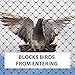 Bird-X PE-Plus Premium Bird Net, Ideal for Gardens and Commerical Applications, Durable Polyethylene Mesh Netting, 3/4