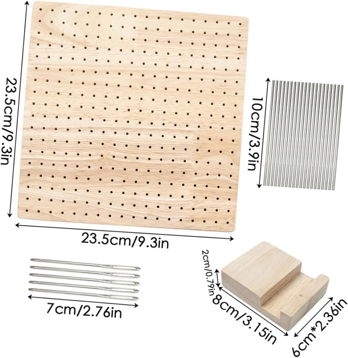 STOBOK Blocking Board for Crochet Knitting Yarn Blocking Board Crochet Accessories