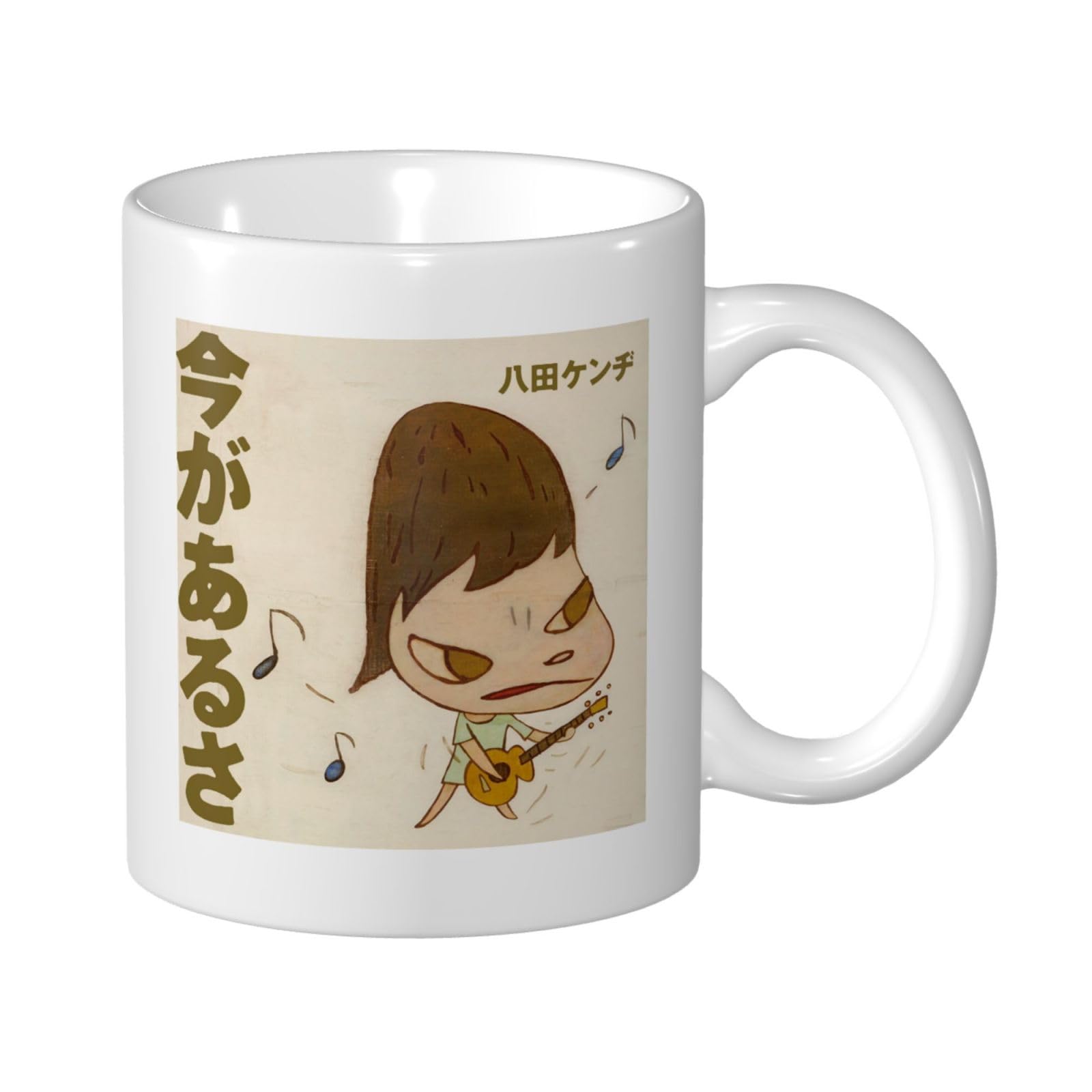 Amazon.co.jp: 奈良美智 (5) マグカップ コーヒーカッ 朝食カップ 耐熱
