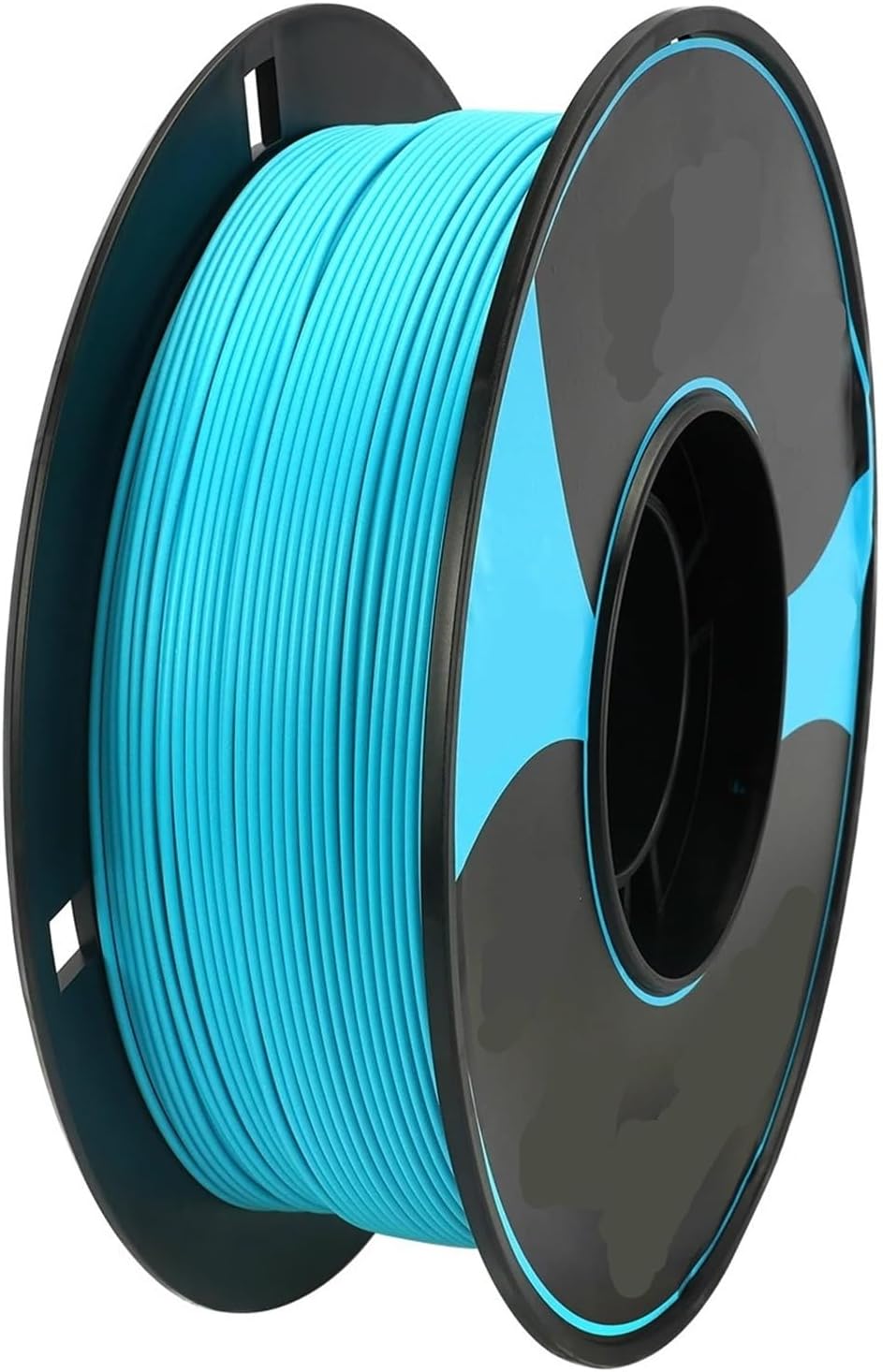 Compatible for PLA Matte Premium Filament 3D Print, 1kg Pla,1KG/Spool(Lake Blue)