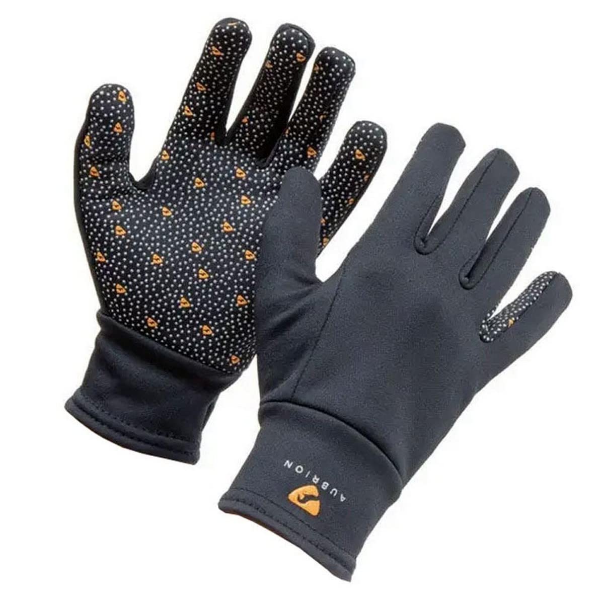 Shires Aubrion Patterson Winter Gloves in Black - Ladies X-Small, Black