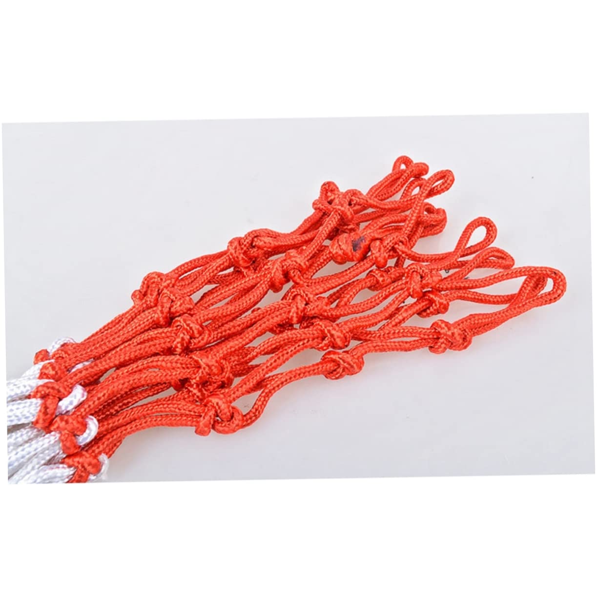 SUPVOX Basketball Net 12 Loop Nylon Braided Heavy Duty Basketball Rim Net Weatherproof Easy Install