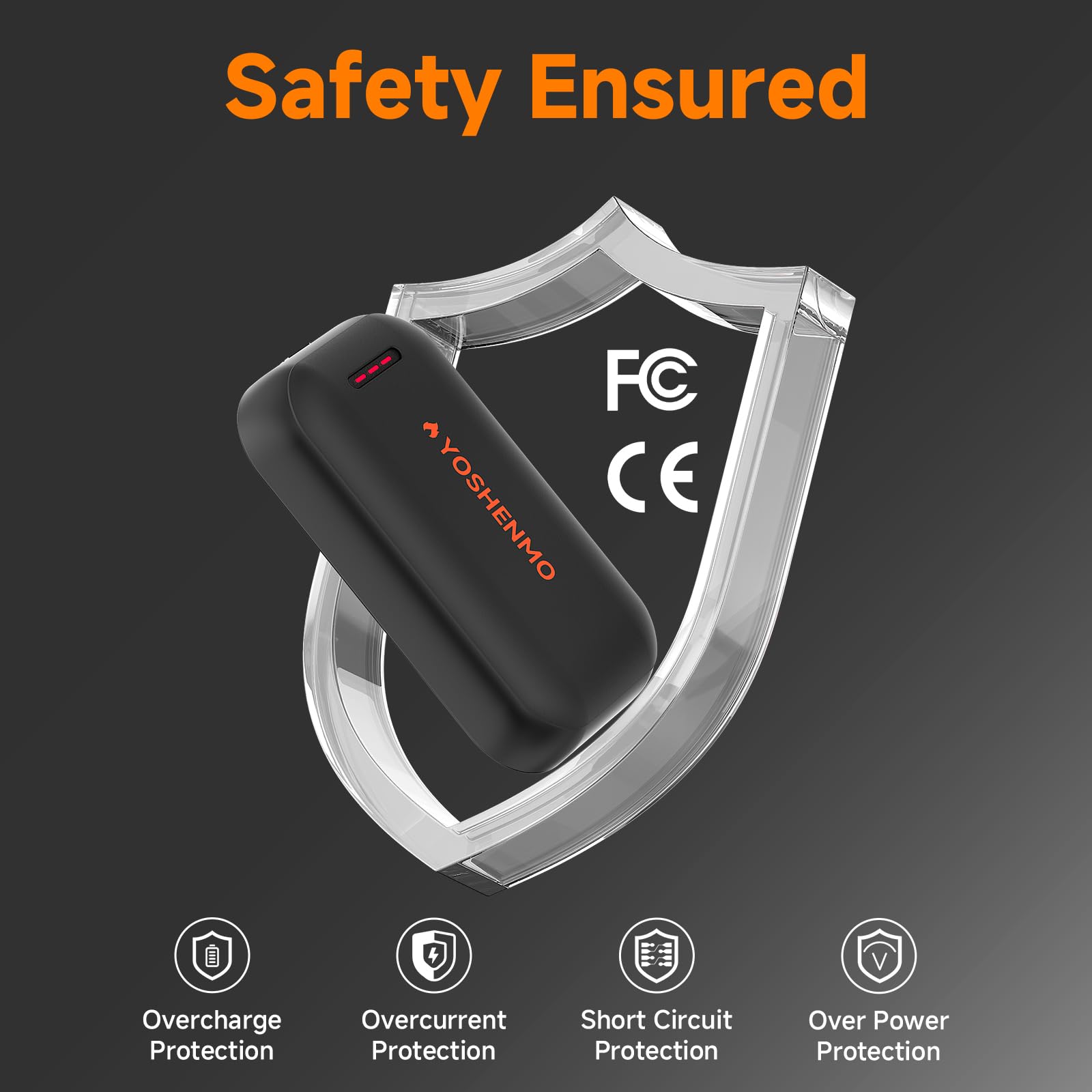 Hand Warmers Rechargeable, Electric Hand Warmer Reusable, AI Smart Chips 20Hrs Long Safe Heat,Gifts for Christmas Outdoor/Indoor/Golf/Camping/Hunting/Pain Relief (2 Packs)