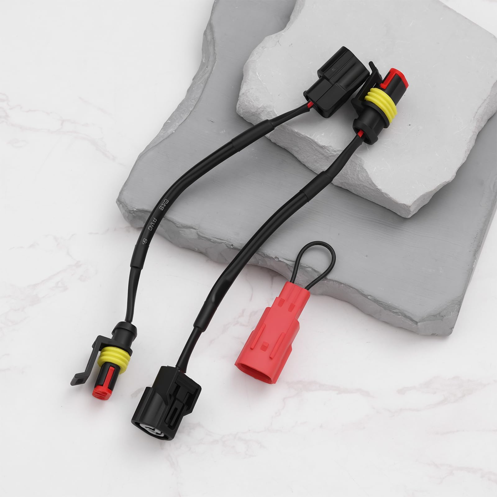 3Pz Adattatore per Fendinebbia e Cavo di Codifica SCS Compatibile con Honda CRF1100L Africa Twin