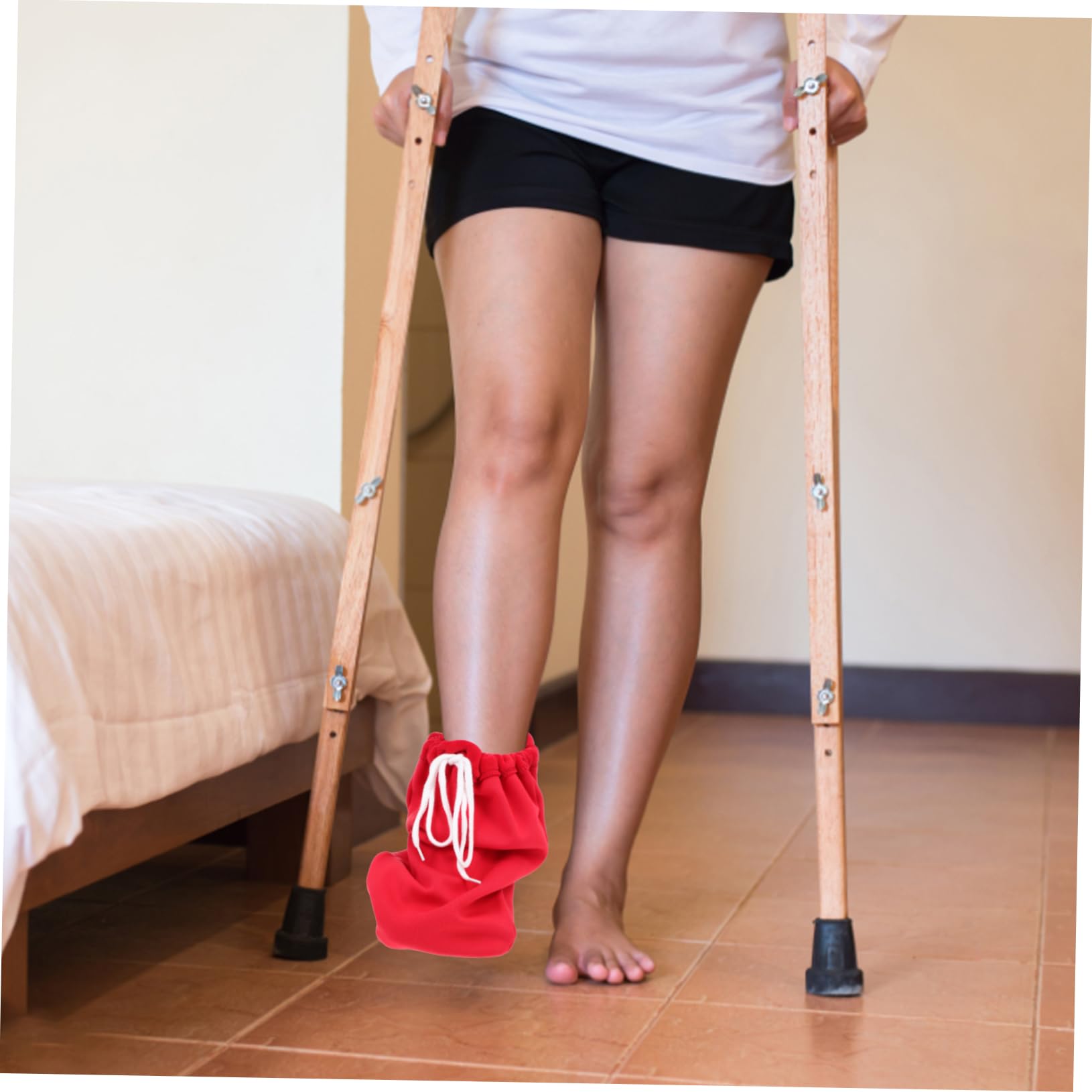 FOMIYES Cotton Foot Cast Sock Cover Ankle Leg Protectors Warm Gypsum Foot Nursing Socks