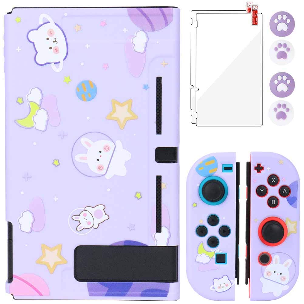 Liphontcta Case for Nintendo Switch, Protective Case Cover for Nintendo Garden Sculpture Outdoor Decoration
