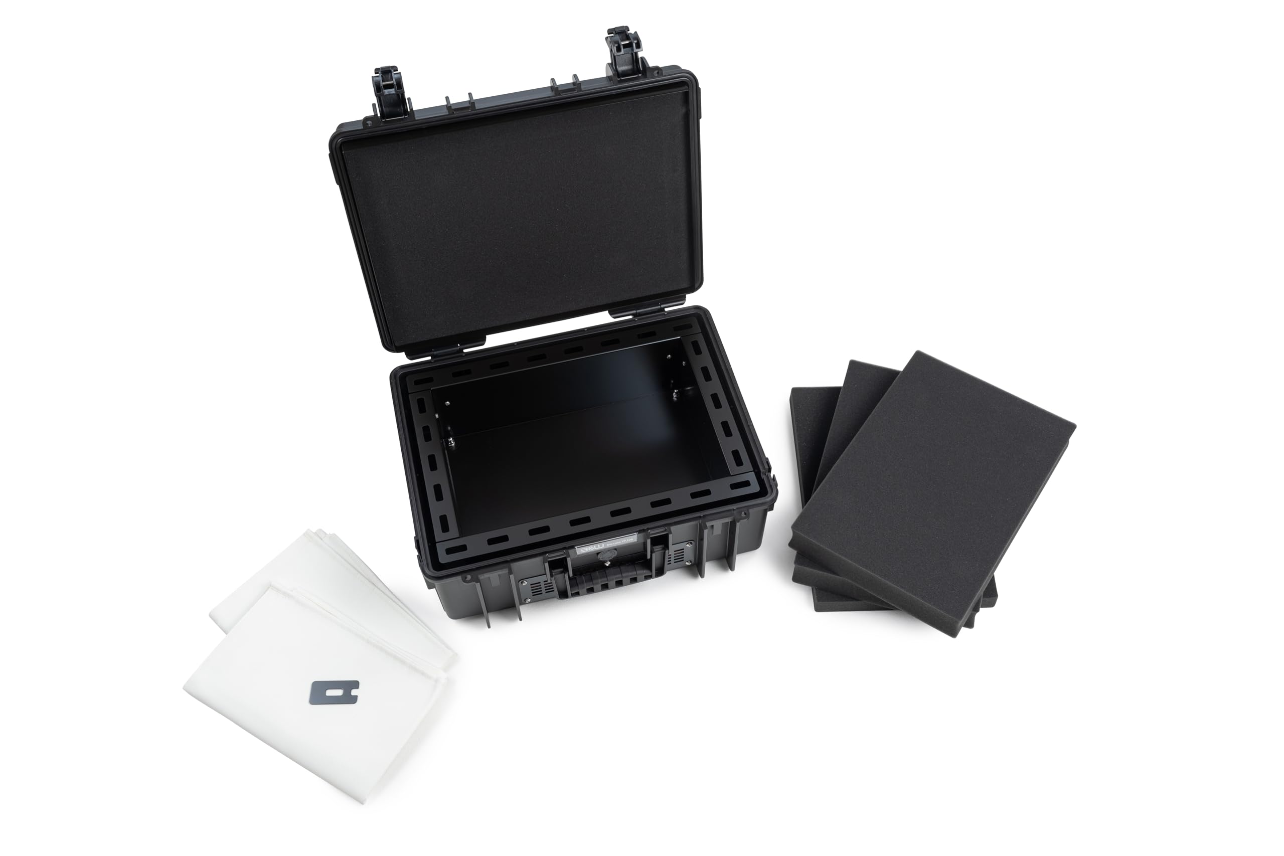 B&W International Battery.Case P908.8 Mallette de Transport pour Batteries Lithium-ION Jaune Charge maximale 8 kg, Jaune, 51 x 42 x 22 cm, Mallette à Piles