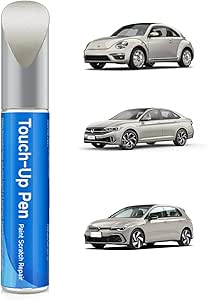 Original VW Audi Lackstift-Set LP7W Moonrock Silber Metallic (P7W) - Für Touch-ups & Kratzer