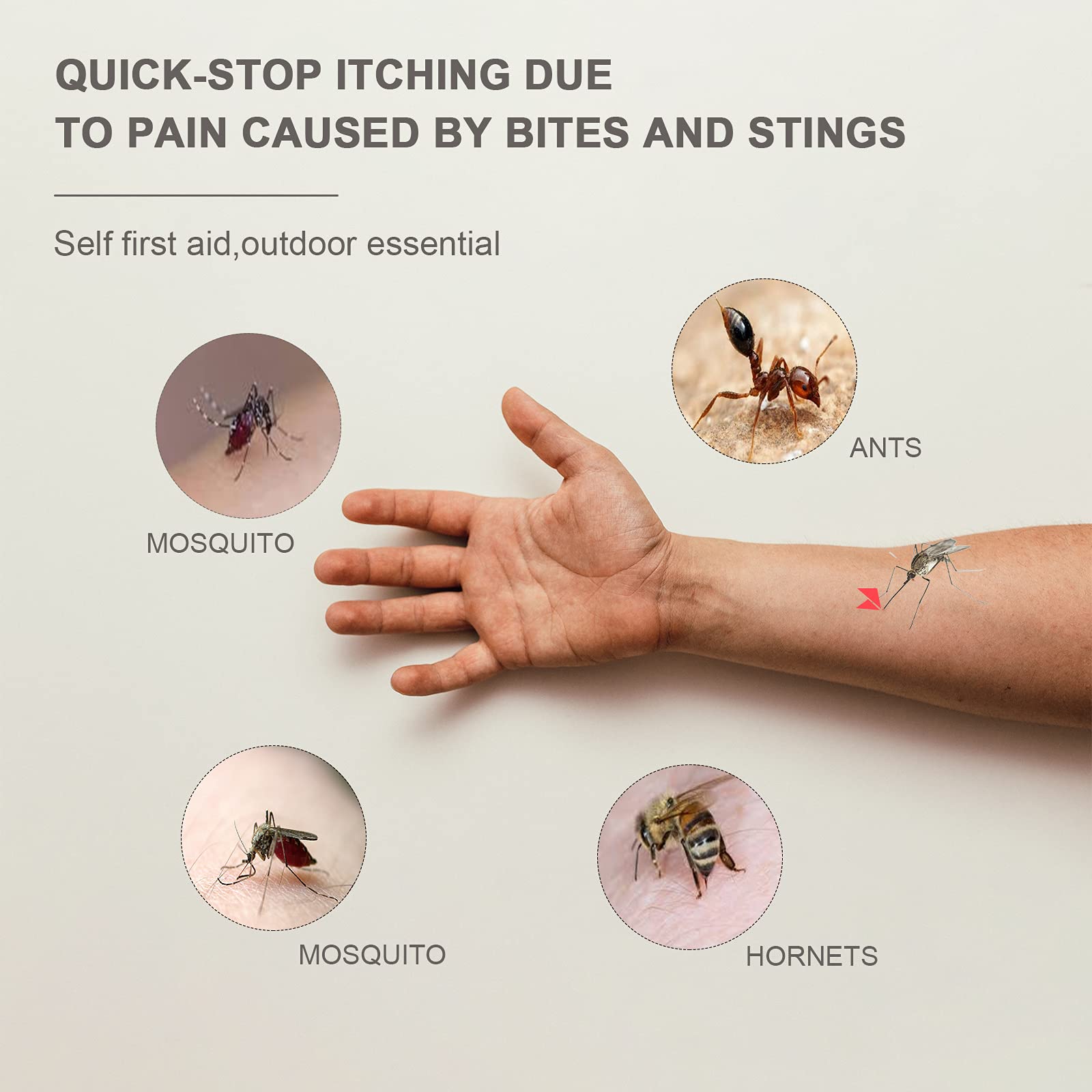 Venom Extractorbug Bite Suction Tool, ZeChok Mosquito Bite Suction Tool