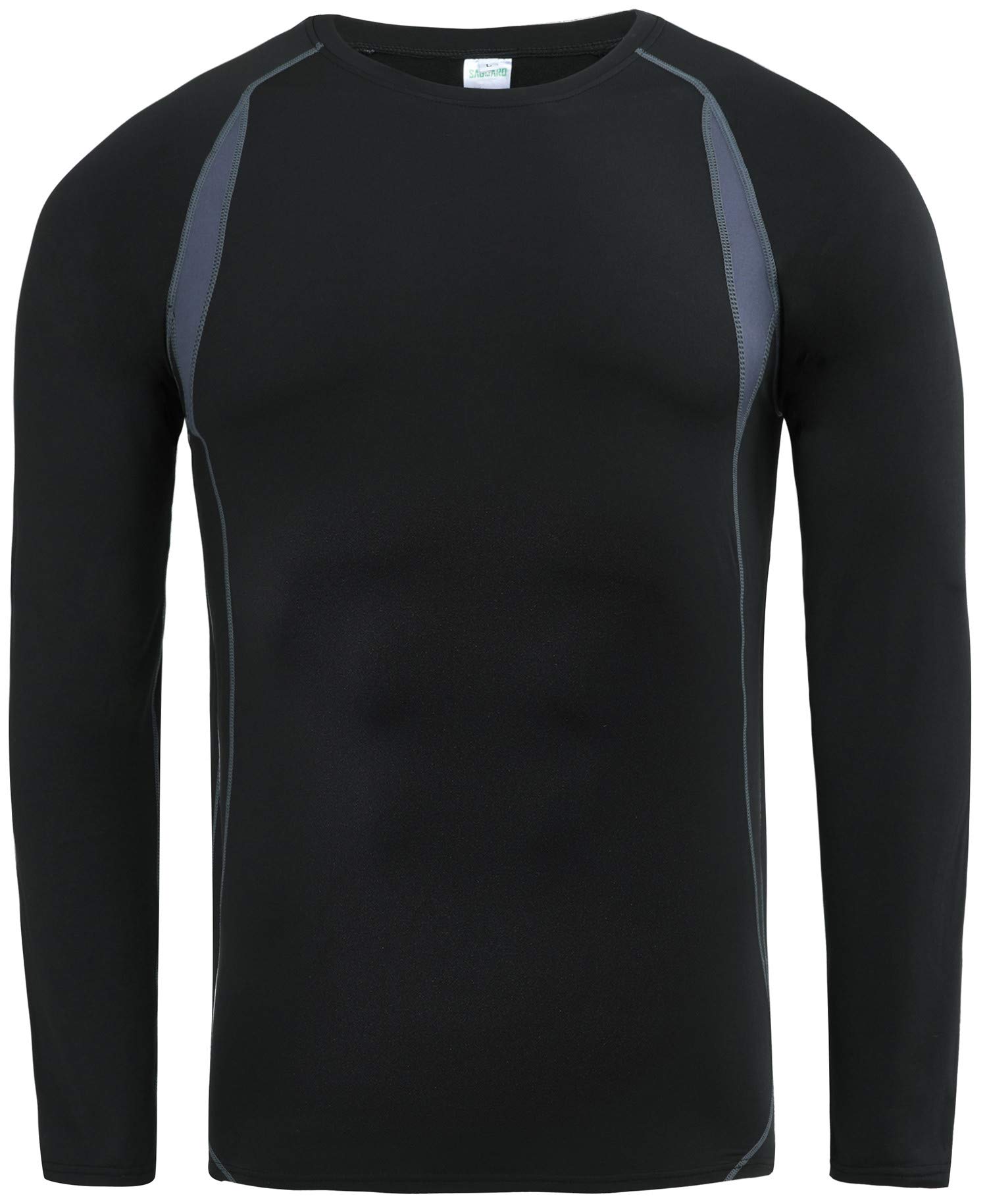HAINES Intimo Termico Uomo Traspirante Tuta Termica Invernale per Sci Palestra Ciclismo Corsa, Gr.S-2XL