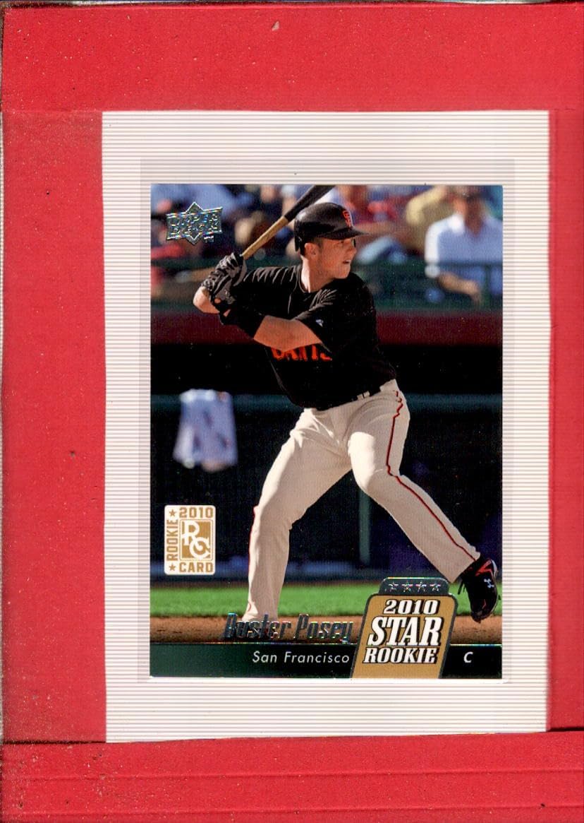 2010 Upper Deck #28 Buster Posey RC - Rookie Card Giants Baseball NM-MT