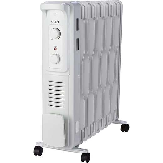Glen Electric Oil Filled Radiator Room Heater OFR With 13