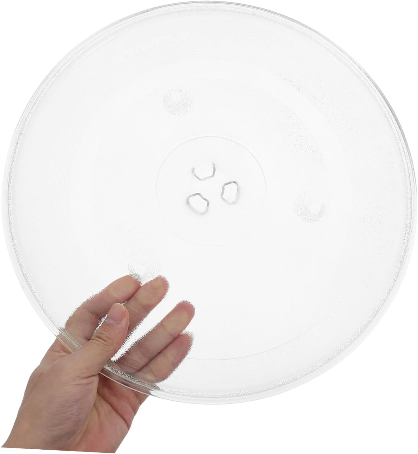 Microwave Glass Turntable Plate Replacement Heat Resistant Easy to Clean
