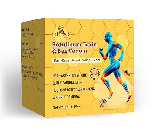 Bee Venom Skin Treatment Cream,Botulinum Toxin & bee venom skin restoration cream for, for Neck,Waist,Back Feet Hand and Leg 100G