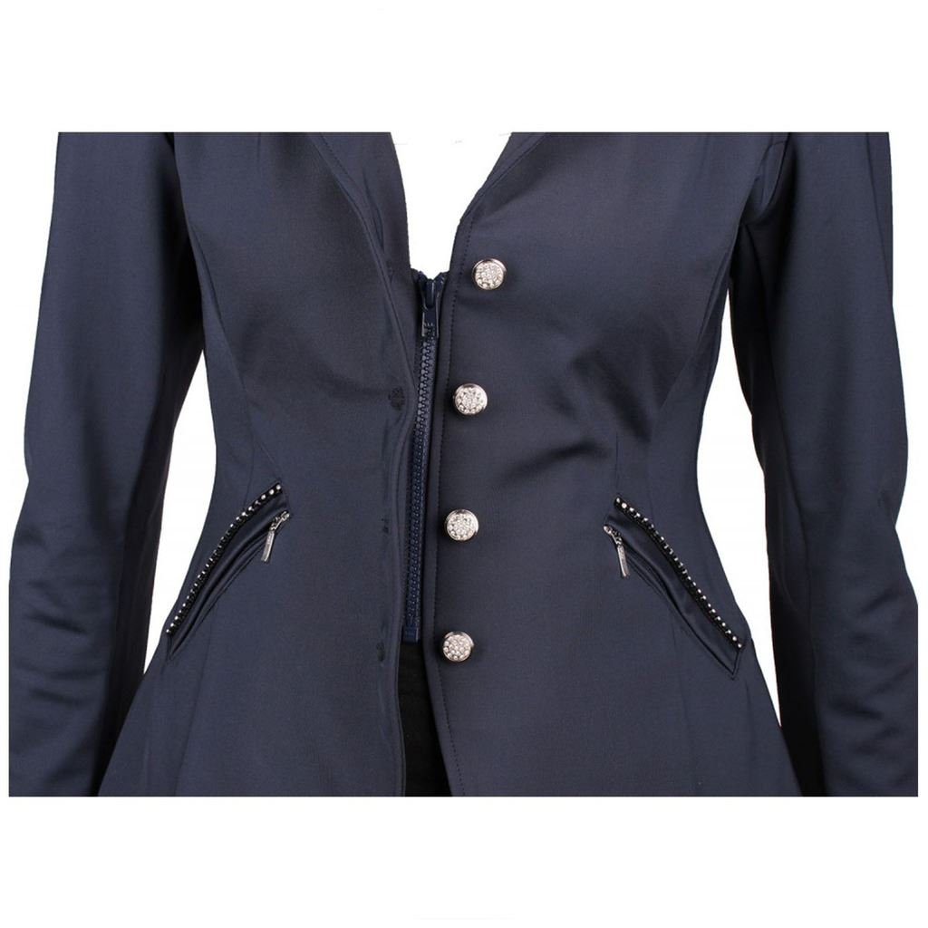 Horka Junior Victory SoftShell Velvet Crystal Horse Riding Competition Jacket