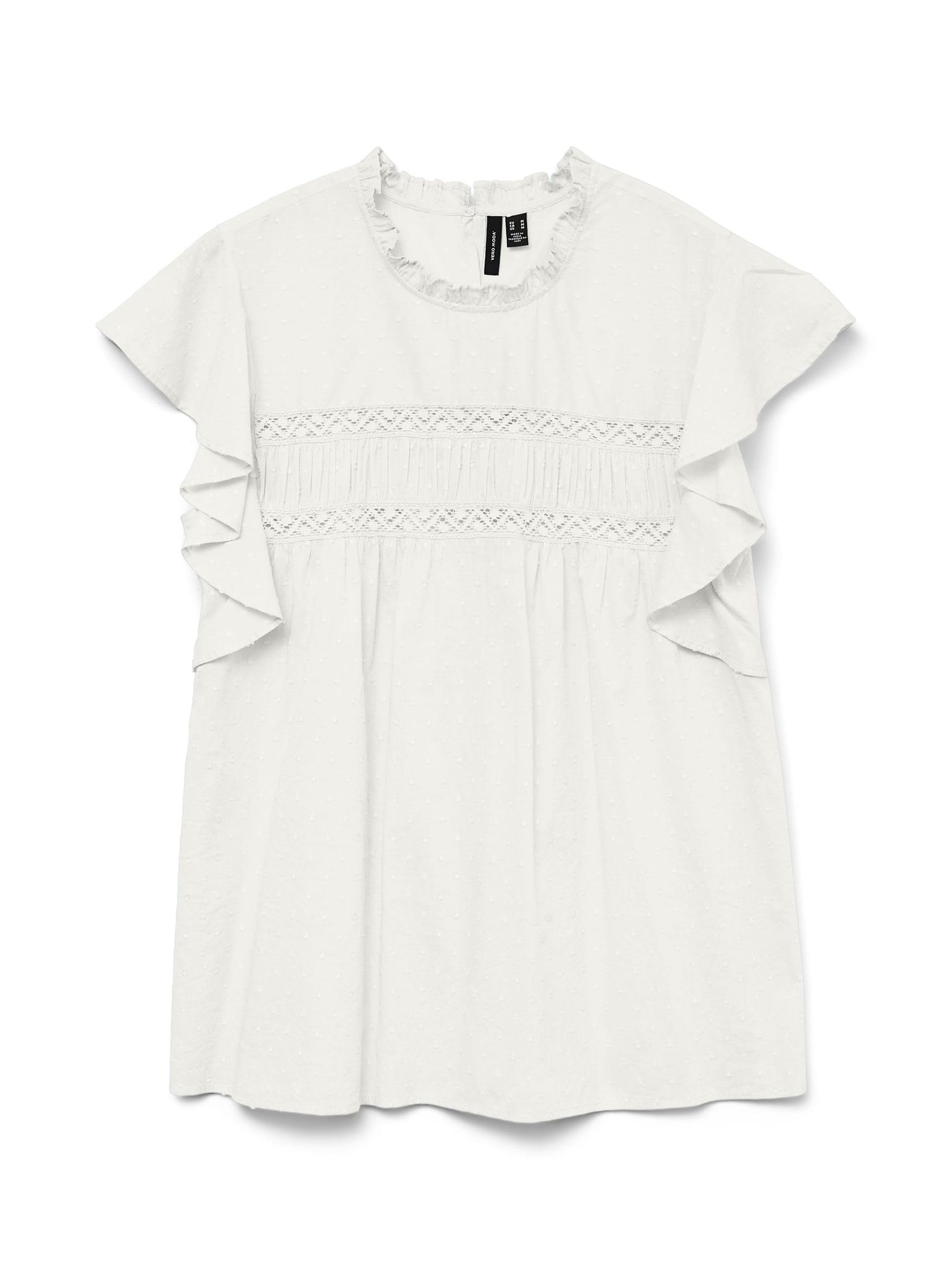 Vero Moda Damen Snow White Top Vmtrine Top