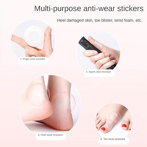 Miniatura 8 de SooGree Blister Pads (27 piezas), almohadilla de protección de talón acolchada ultrafina para mujeres y hombres Blister Gel Guard Almohadillas para