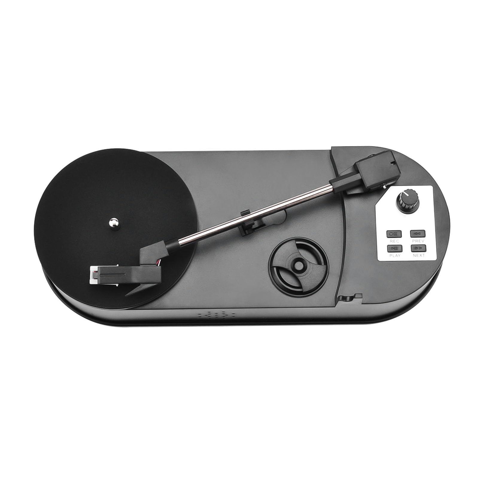 Giradischi USB,33/45 Prm LP Convertitore da Giradischi a MP3 Convertitore da Vinile a MP3 Giradischi con Adattatore 5V CC con Slot per Scheda Micro