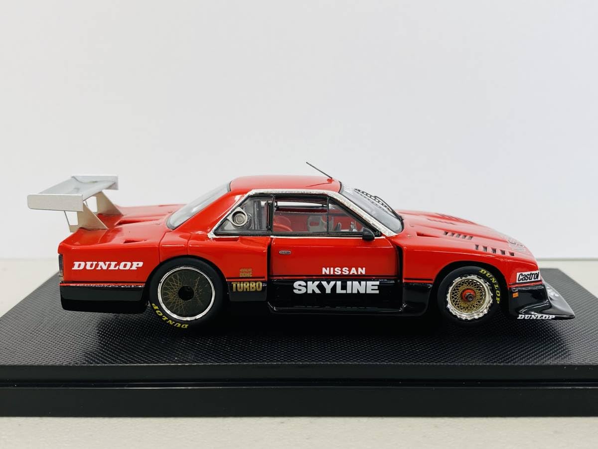 EBBRO 1/43 スカイライン グループ５ ロンチ Amazon.co.jp: EBBRO 1/43 NISSAN SKYLINE TURBO Group 5 Launch