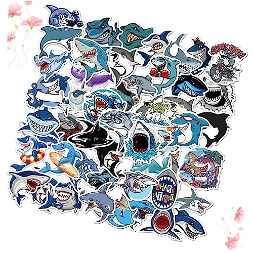 Toyvian 100 Folhas/2 Pacotes De Adesivos De Garrafa De Água Para Crianças Adesivos De Desenhos Anima