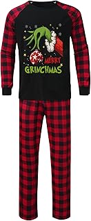 Matching Christmas Pyjamas Satin 2 Piece Lounge Set Sleepwear Family Christmas Pajamas Set for Adults