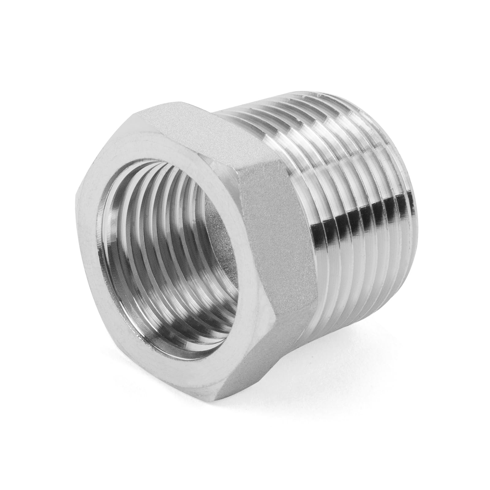 Snapklik.com : ChillWaves 304 Stainless Steel Pipe Fitting, Reducer Hex ...