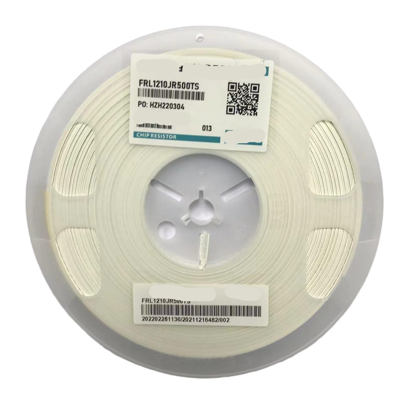 Résistance à puce 0402 CMS avec précision 1% pour circuit imprimé
