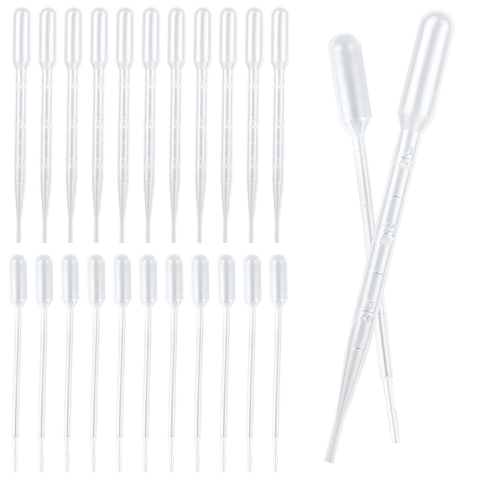 200 Stück Einweg-Pipetten Aus Kunststoff, 0,2 Ml – Transparent Für Öle, Parfüm & Labore