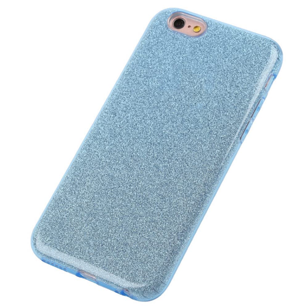 Cover Mixroom Per IPhone 14 Pro: Custodia Glitterata Lilla Con Ricarica MagSafe, 3 Strati Di Protezione