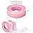 JASSINS 6 Rolls Eyelash Tape, Adhesive Fabric Eyelash Tapes, Adhesive Breathable Micropore Fabric Tape for Eyelash Extension Supply,9 m/10 Yard Each Roll (P.E-Pink)