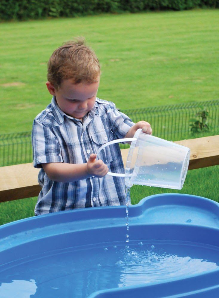 Early Years Large Clear Child's Plastic Bucket Amazon.co.uk Toys & Games