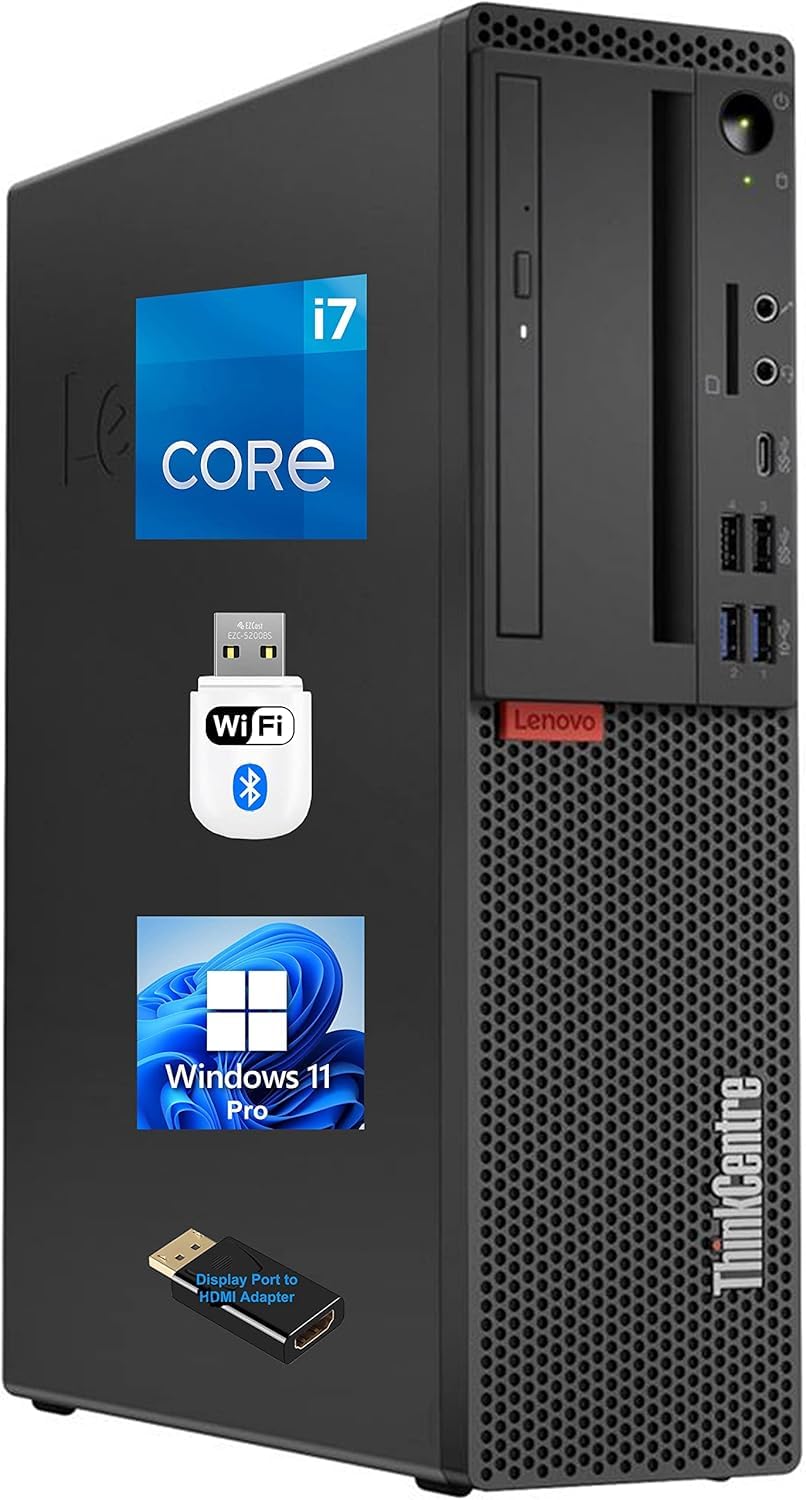 Lenovo ThinkCentre M720s SFF Ordenador de sobremesa, Intel Core i3