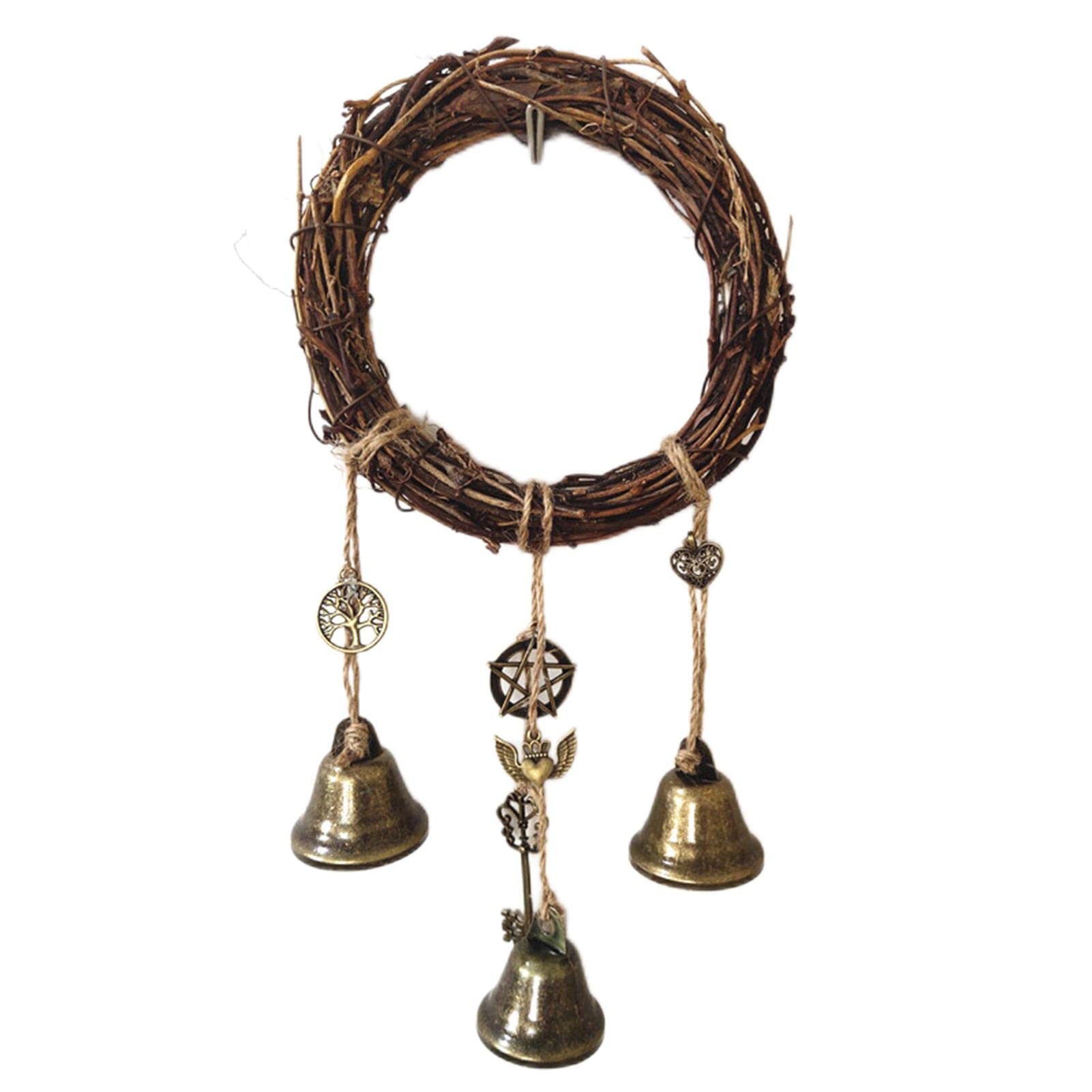 Campanello A Vento Stregonesco Vintage - Decorazione Wicca, Protezione Dalla Negatività - Foto 9